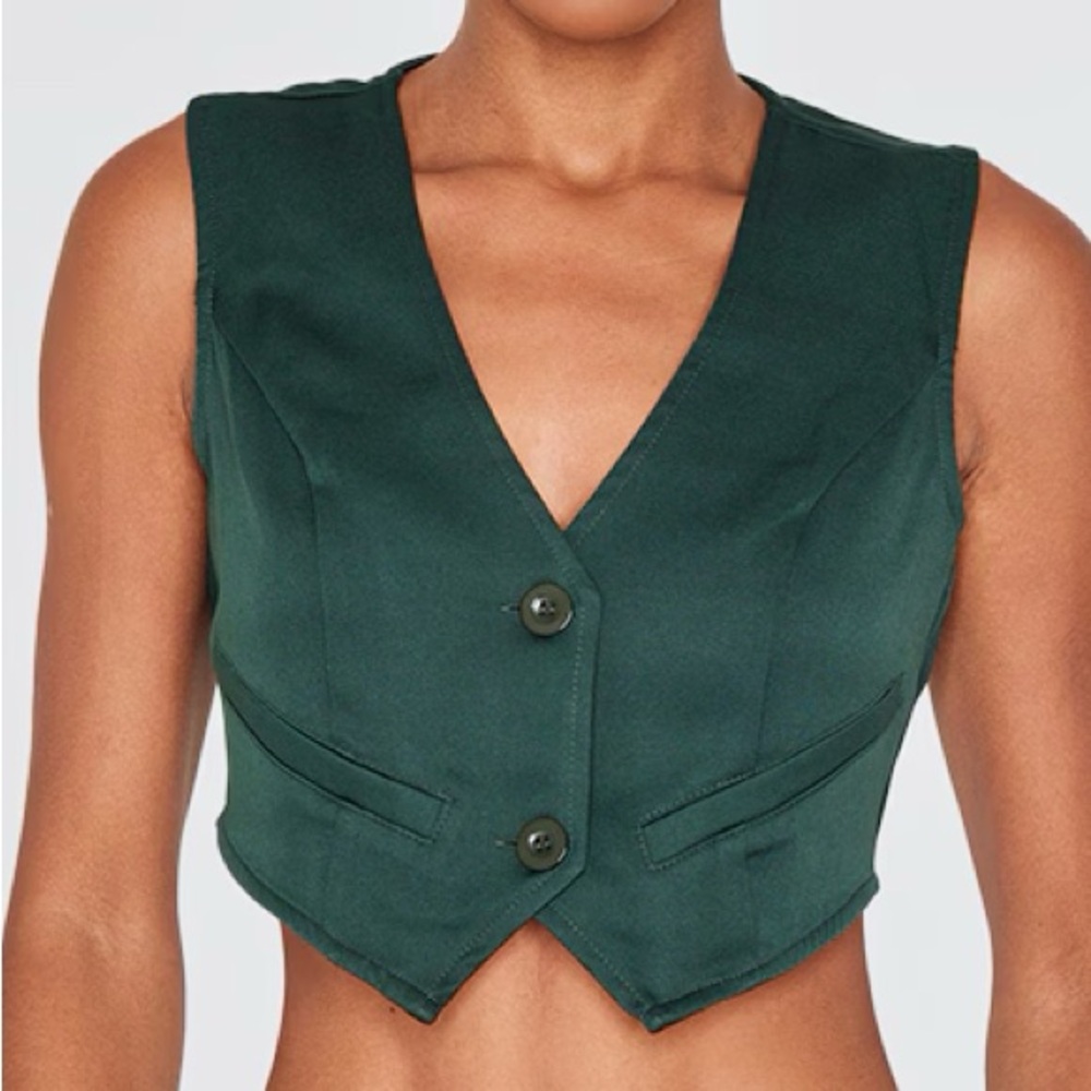 Cropped Vest